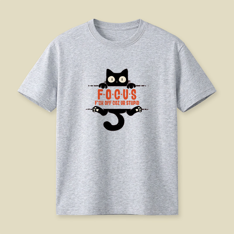 Focus Cat Playful T-Shirt