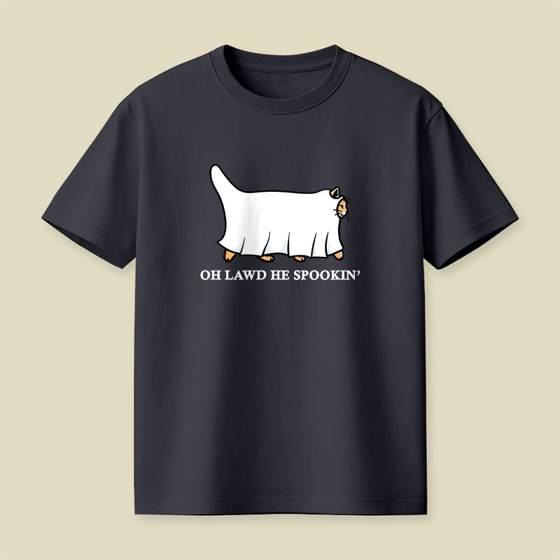Oh Lawd He Spookin Playful T-Shirt