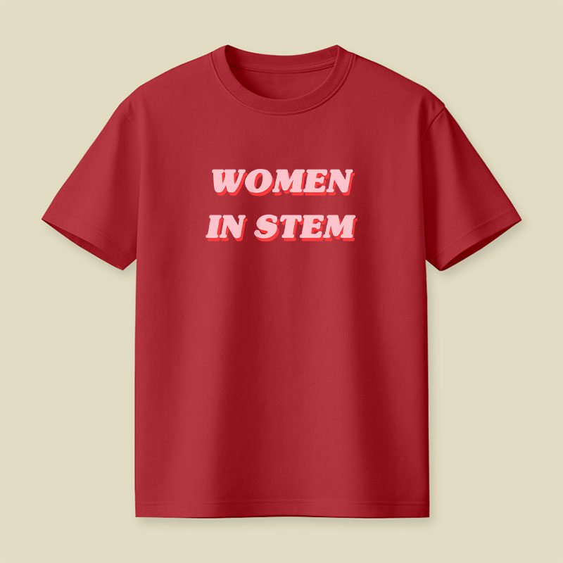 Women in Stem Playful T-Shirt