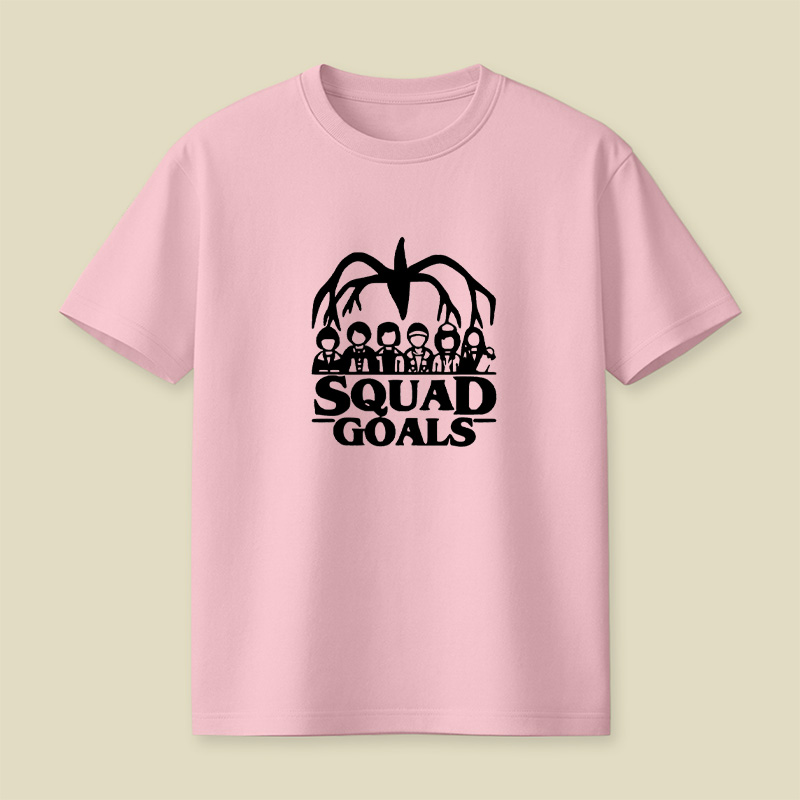 Squad Goals Stranger Things Crew Playful T-Shirt