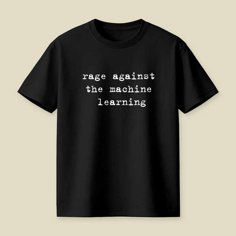 Machine Learning Rock Pun Playful T-Shirt