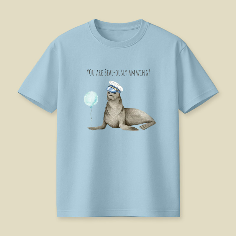 Sealously Amazing Sea Animal Pun Playful T-Shirt