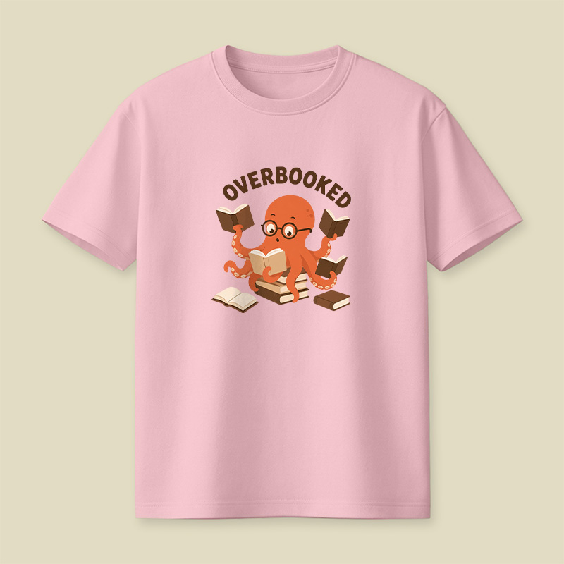 Overbooked Octopus Playful T-Shirt