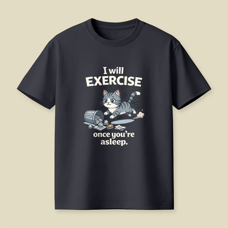 Late Night Exercise Playful T-Shirt