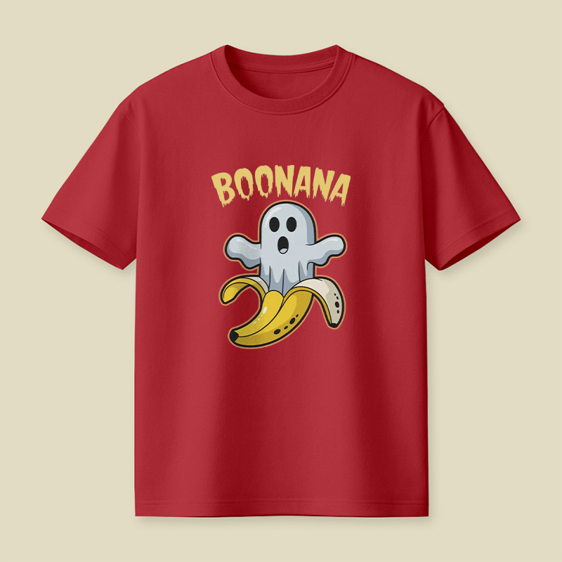 Halloween Boonana Ghost Banana Playful T-Shirt