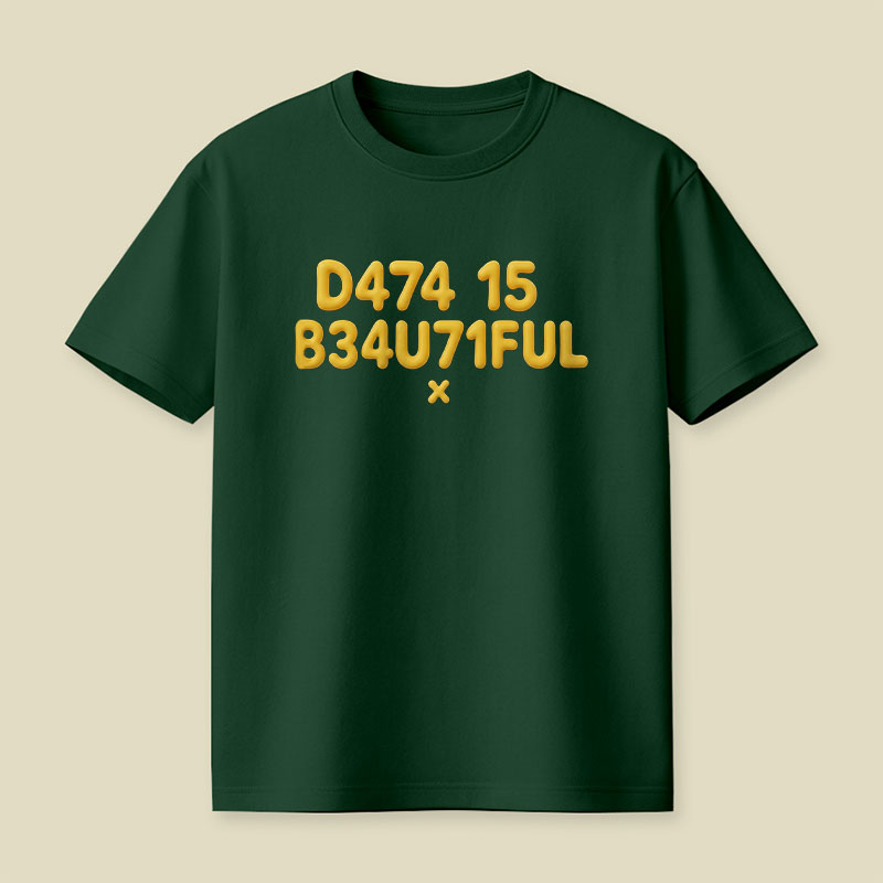 Data is Beautiful Playful T-Shirt