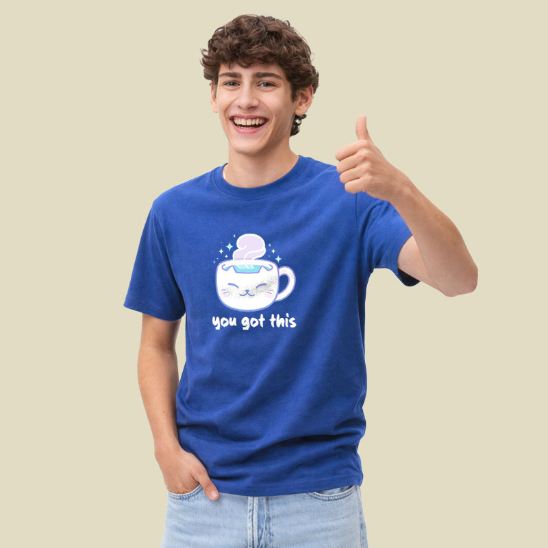 Motivational Kittea Playful T-Shirt