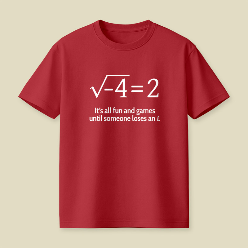 Math Joke Squad Playful T-Shirt