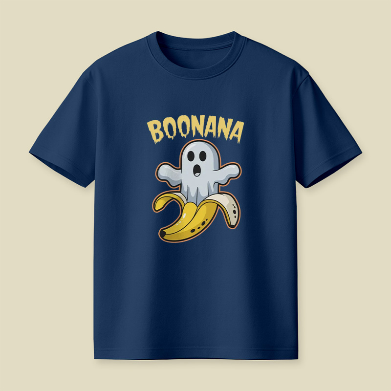 Halloween Boonana Ghost Banana Playful T-Shirt