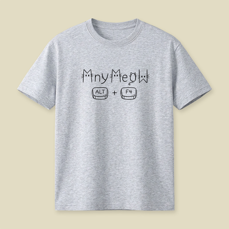 Coder Cat Pun Playful T-Shirt