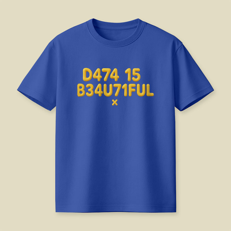 Data is Beautiful Playful T-Shirt