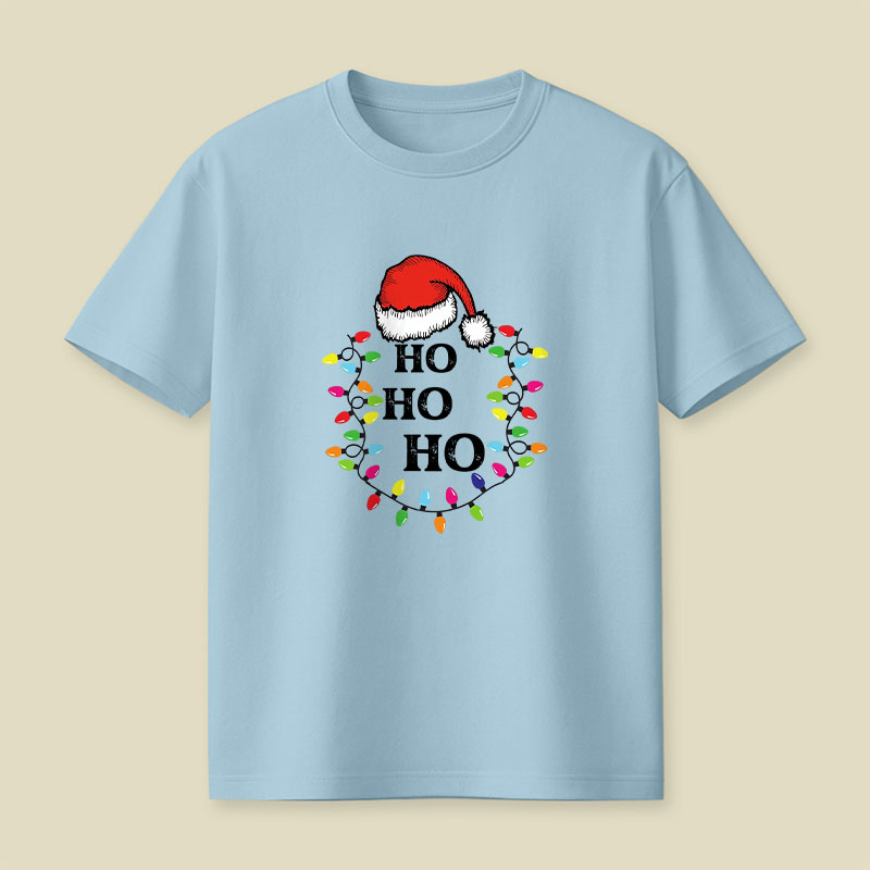 Ho Ho Ho Merry Christmas Playful T-Shirt