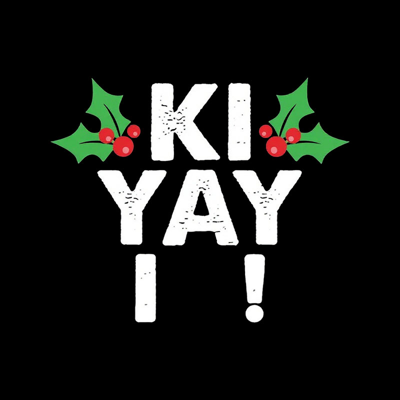KI YAY I Funny Christmas Playful T-Shirt