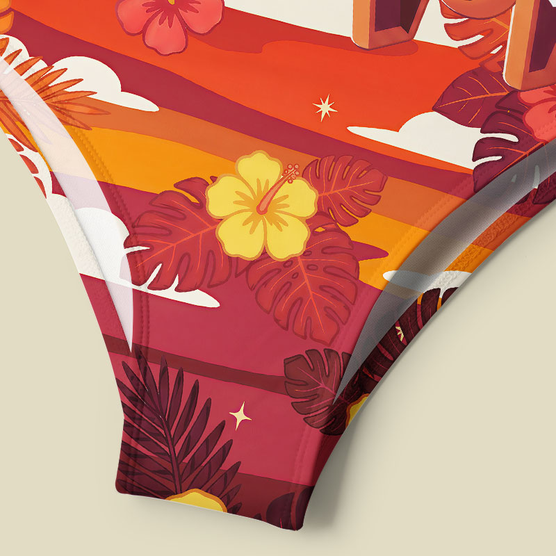 Ride Of The Tie Fighters Tummy Control One Piece Swimsuit