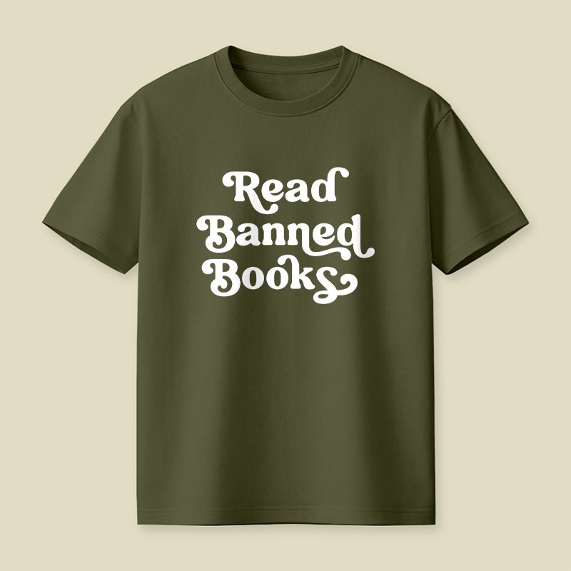 Read Banned Books Playful T-Shirt