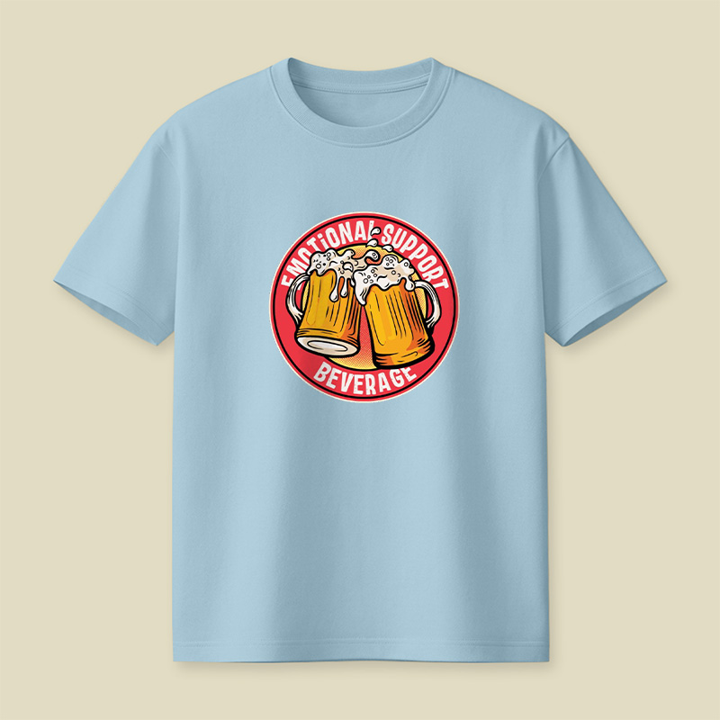 Emotional Support Beer Playful T-Shirt