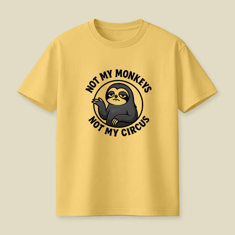 Not My Monkeys Playful T-Shirt