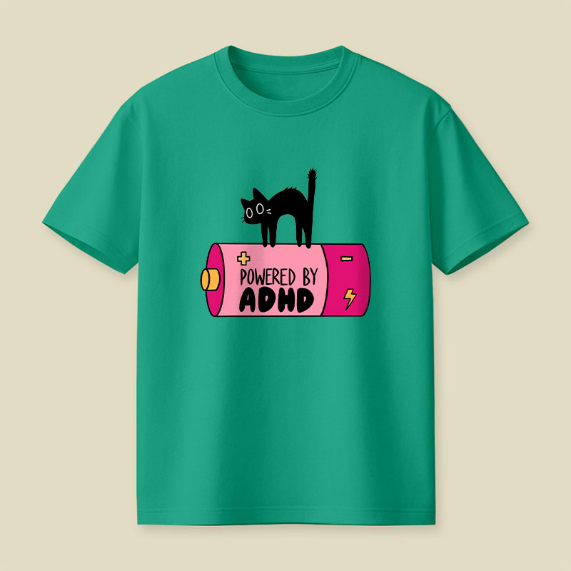 Powered By ADHD Playful T-Shirt