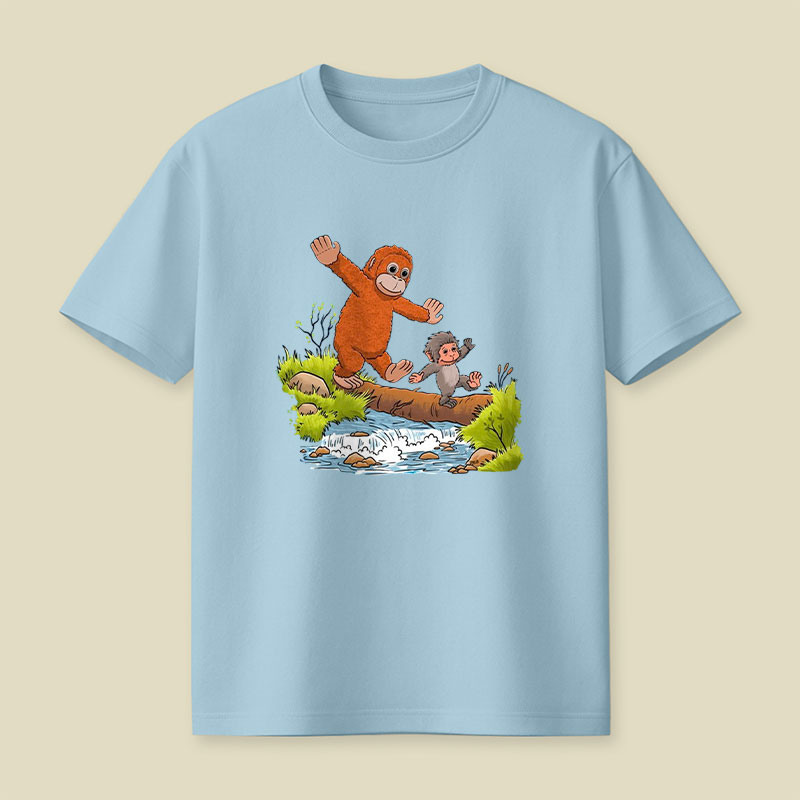 Punch Monkey play Playful T-Shirt