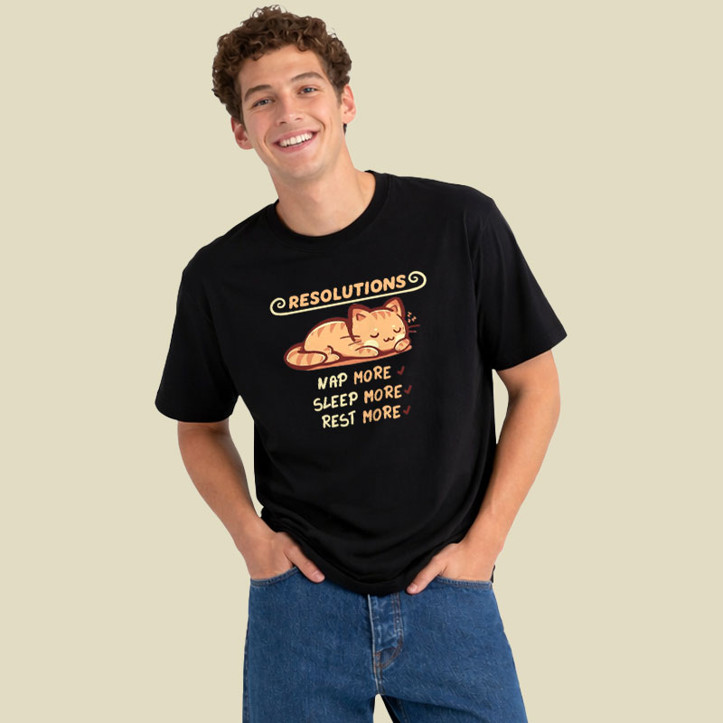 Resolution to Sleep Playful T-Shirt