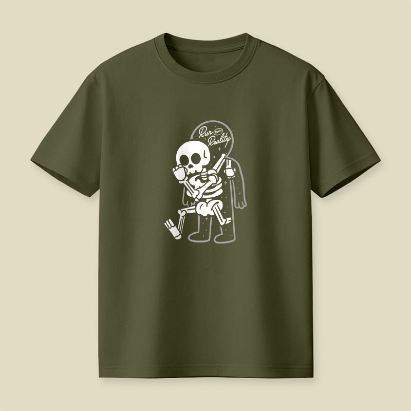 Run From Reality Playful T-Shirt