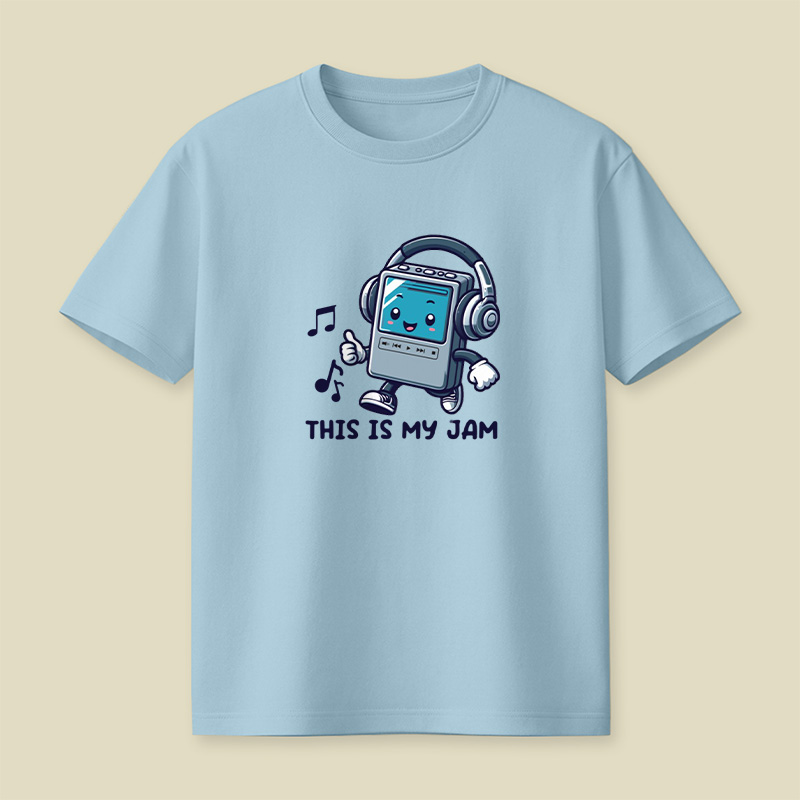 This Is My Jam Mp3 Playful T-Shirt
