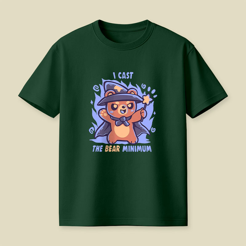 The Bear Minimum Spell Playful T-Shirt