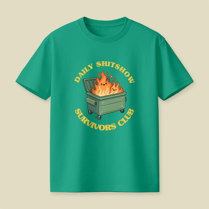 Daily Shitshow Survivors Club Playful T-Shirt