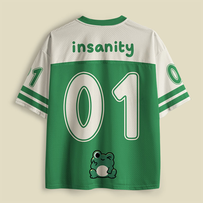 Going Insane Playful Mesh Jersey