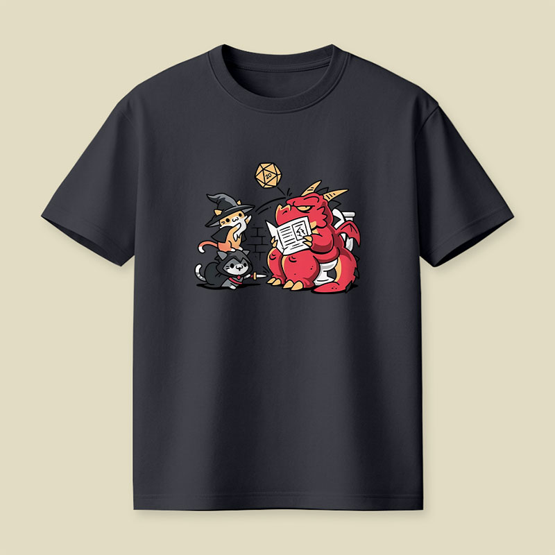 Toilet Dice Roll Playful T-Shirt