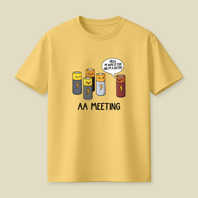 AA MEETING Playful T-Shirt