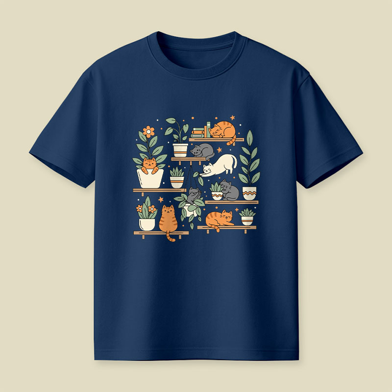 Kitten Garden Playful T-Shirt