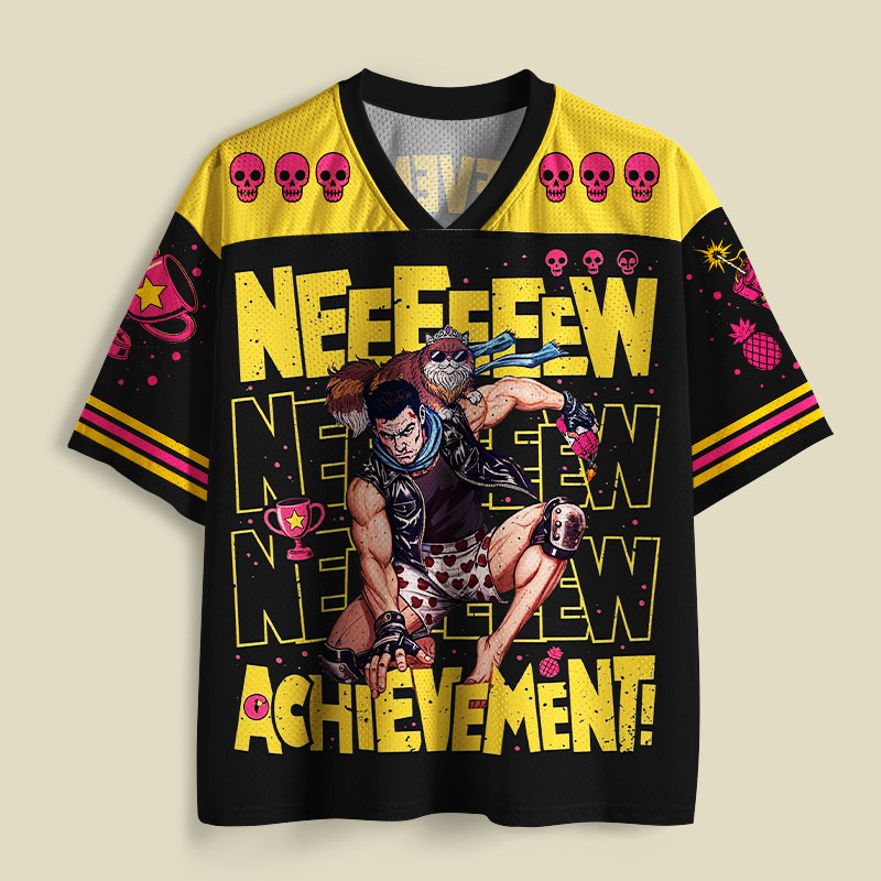 New Achievement Dungeon Crawler Carl Playful Mesh Jersey