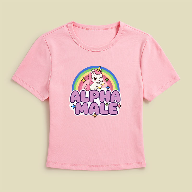 Alpha Male Geek Baby Tee