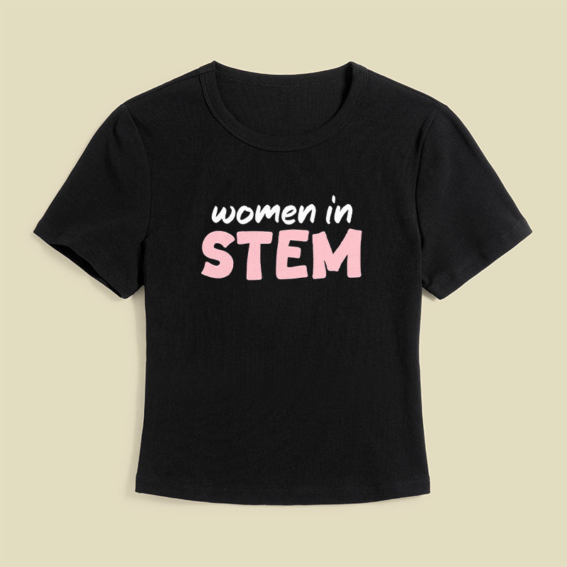 Women in Stem Geek Baby Tee