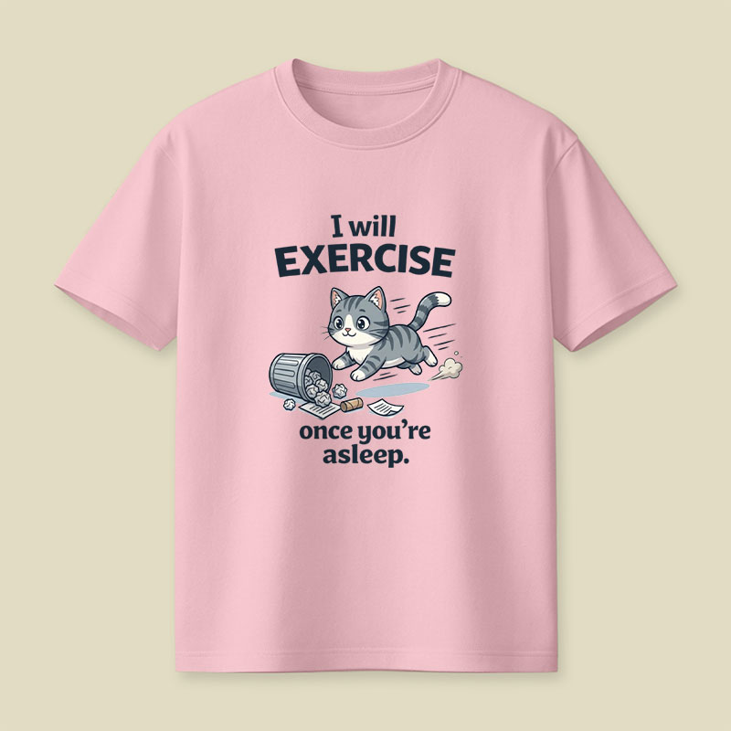 Late Night Exercise Playful T-Shirt