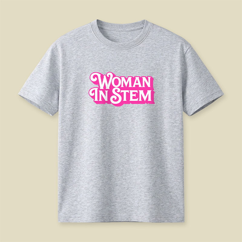 Woman In Stem Playful T-Shirt