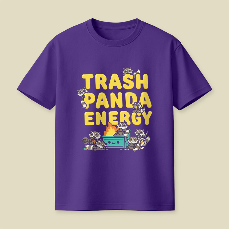 Trash Panda Energy Playful T-Shirt