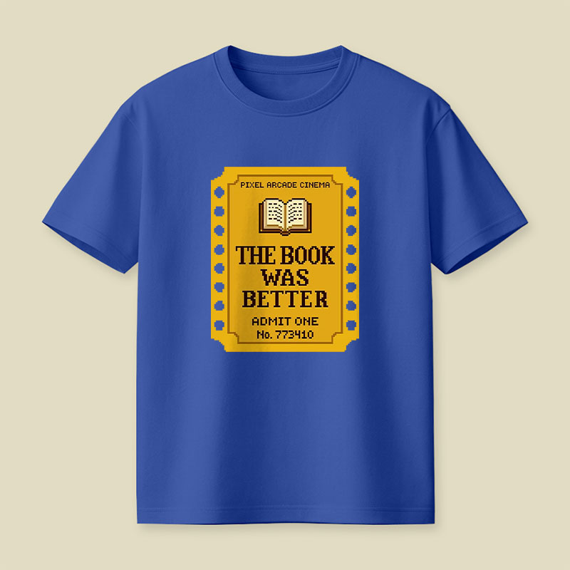 The Book Was Better Playful T-Shirt