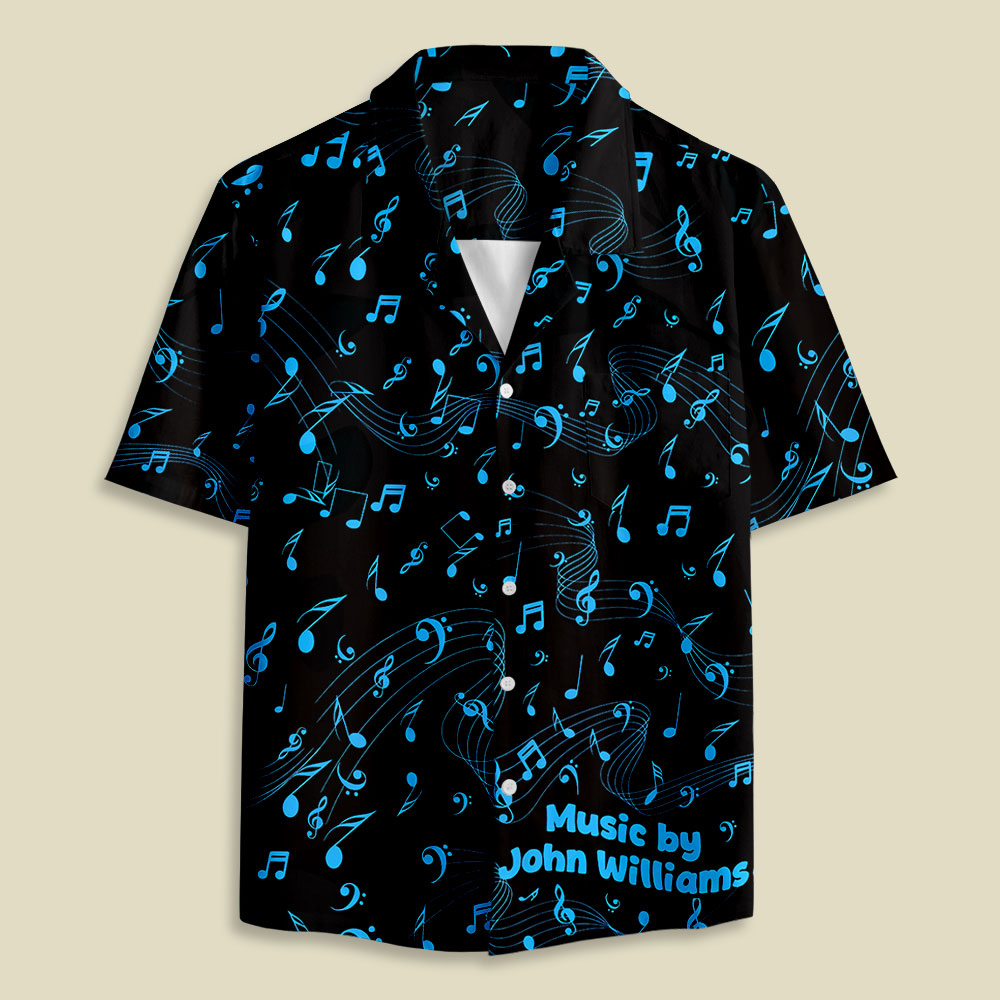 Space Fighter Starship Tropical Button Up Pocket Shirt