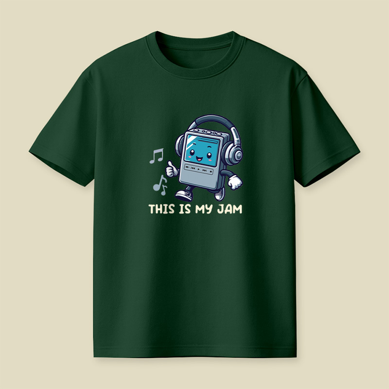 This Is My Jam Mp3 Playful T-Shirt
