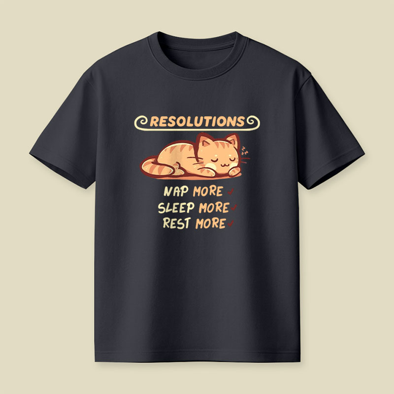 Resolution to Sleep Playful T-Shirt