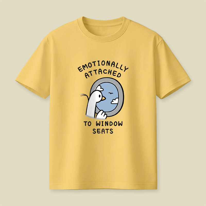 Duck and Window Seats Playful T-Shirt