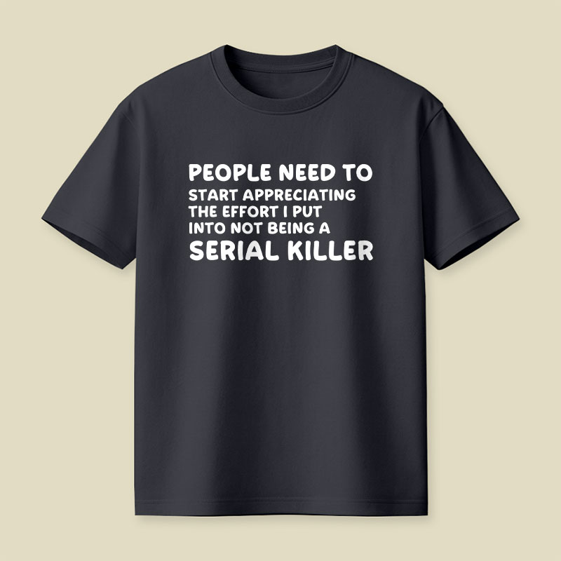 Serial Killer Playful T-Shirt