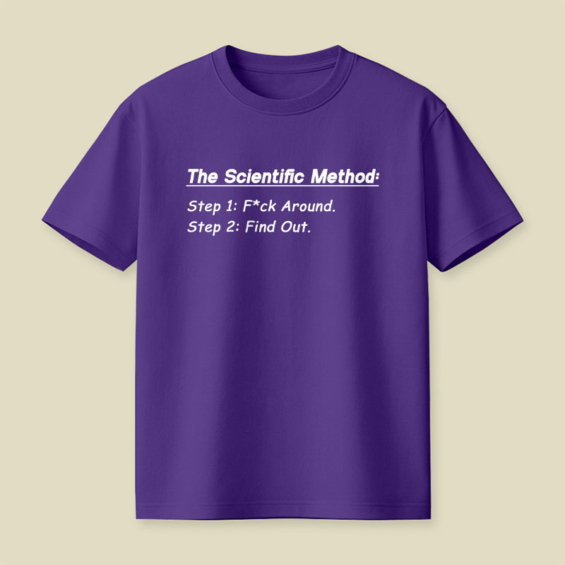 The Scientific Method Playful T-Shirt