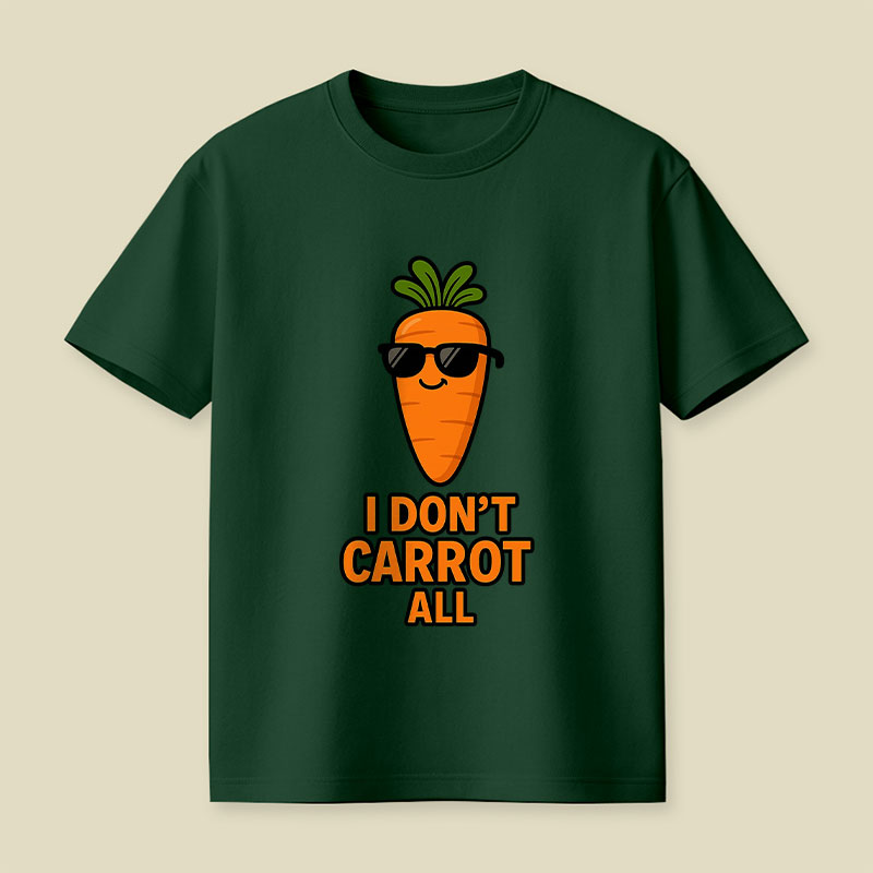 I Don’t Carrot All Playful T-Shirt