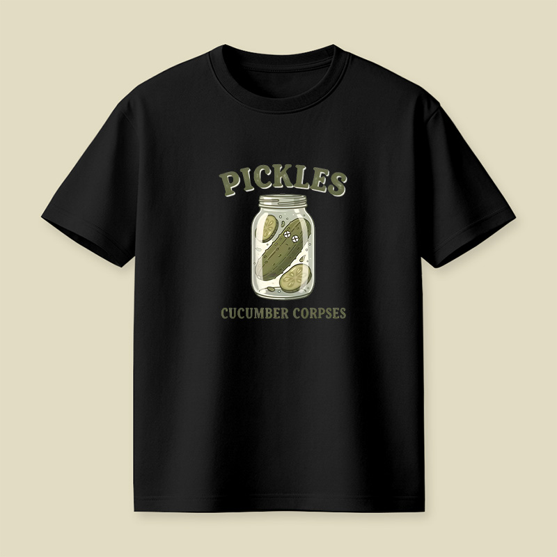 Pickles Cucumber Corpses Playful T-Shirt