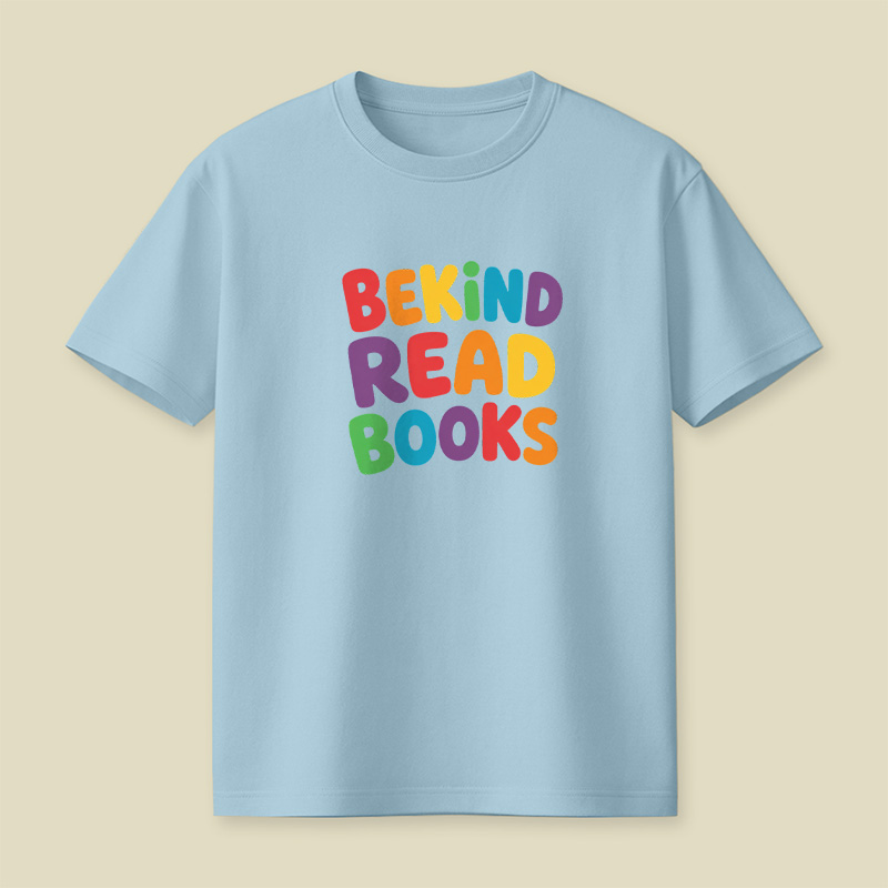 Be Kind Read Books Playful T-Shirt