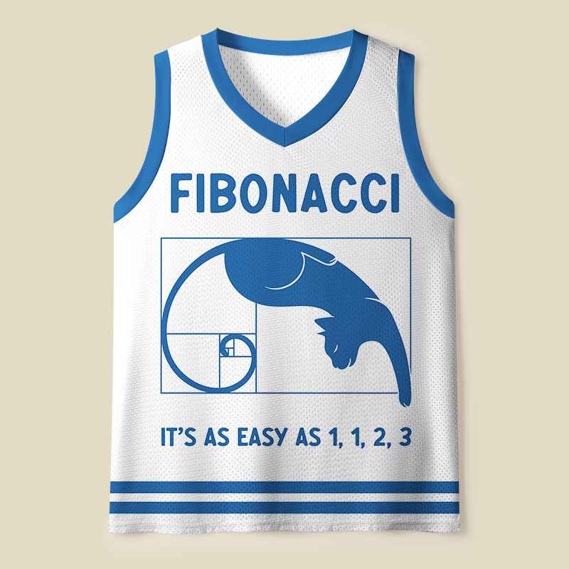 Fibonacci Funny Mesh Tank Top