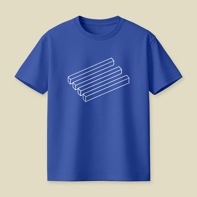 The Mathematics of Visual Illusions Playful T-Shirt